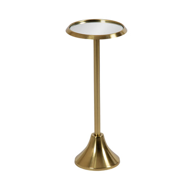 Drink Table Mirror Gold 10x10x23 1