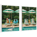 Art Set Sylvie White 2 Piece Set 18x24 1