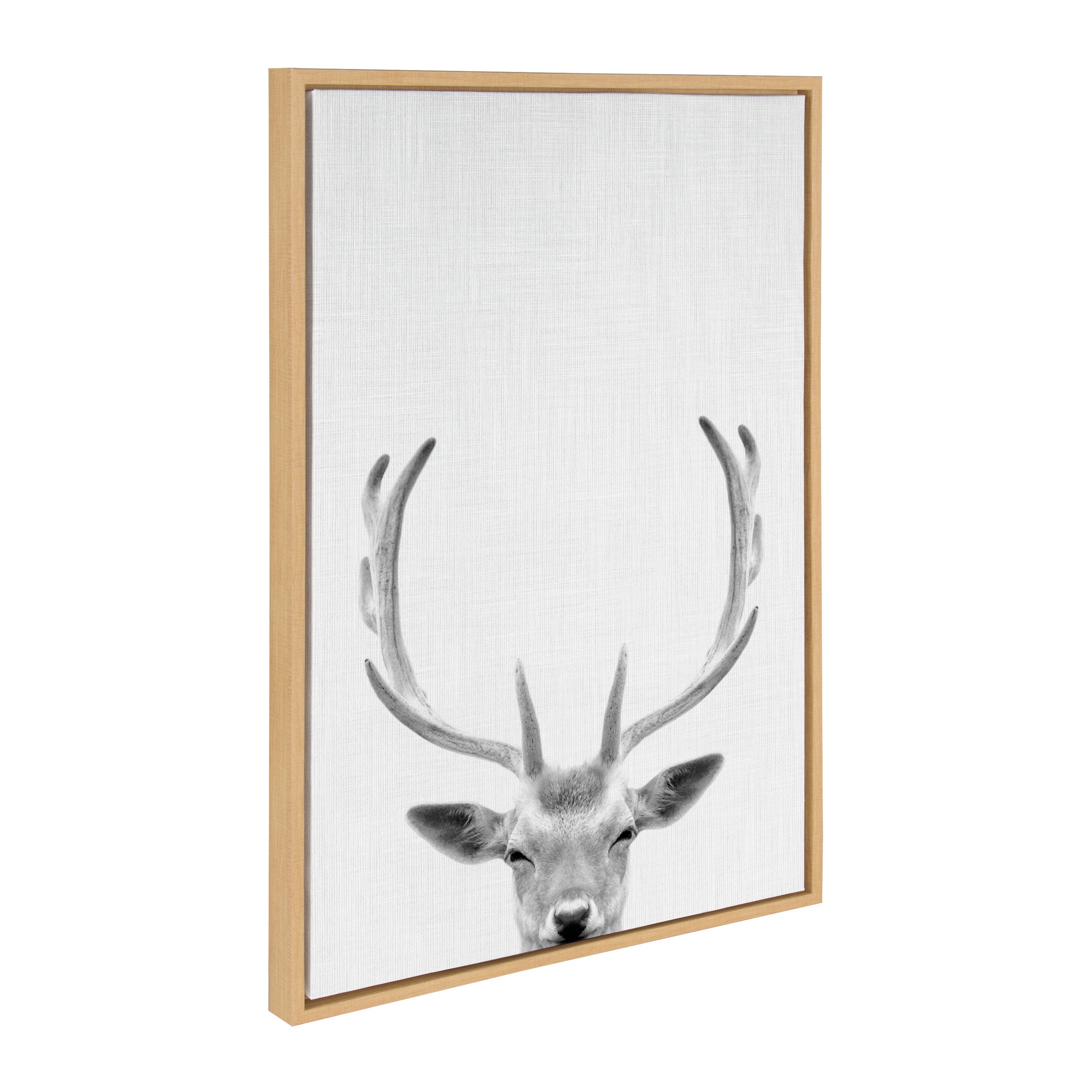 Framed Canvas Sylvie Natural 23x33 1