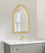 Arch Mirror Gold 20x30 5