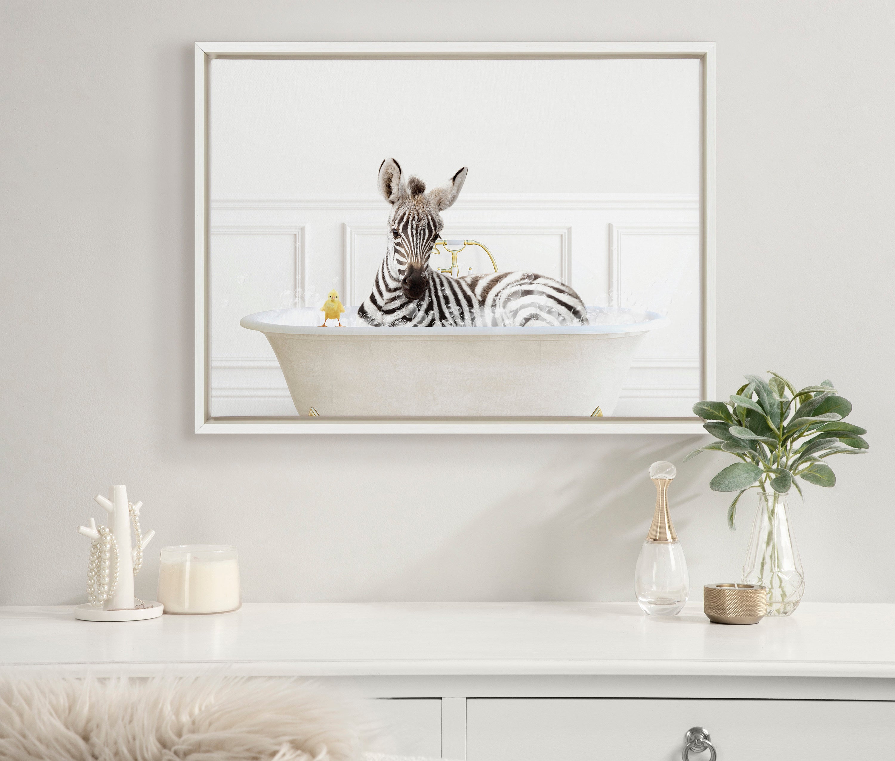 Framed Canvas Sylvie White 18x24 5