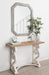 Octagon Mirror Blue Brown 28x36 5