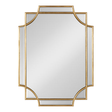 Scallop Mirror 18x24 Gold 2