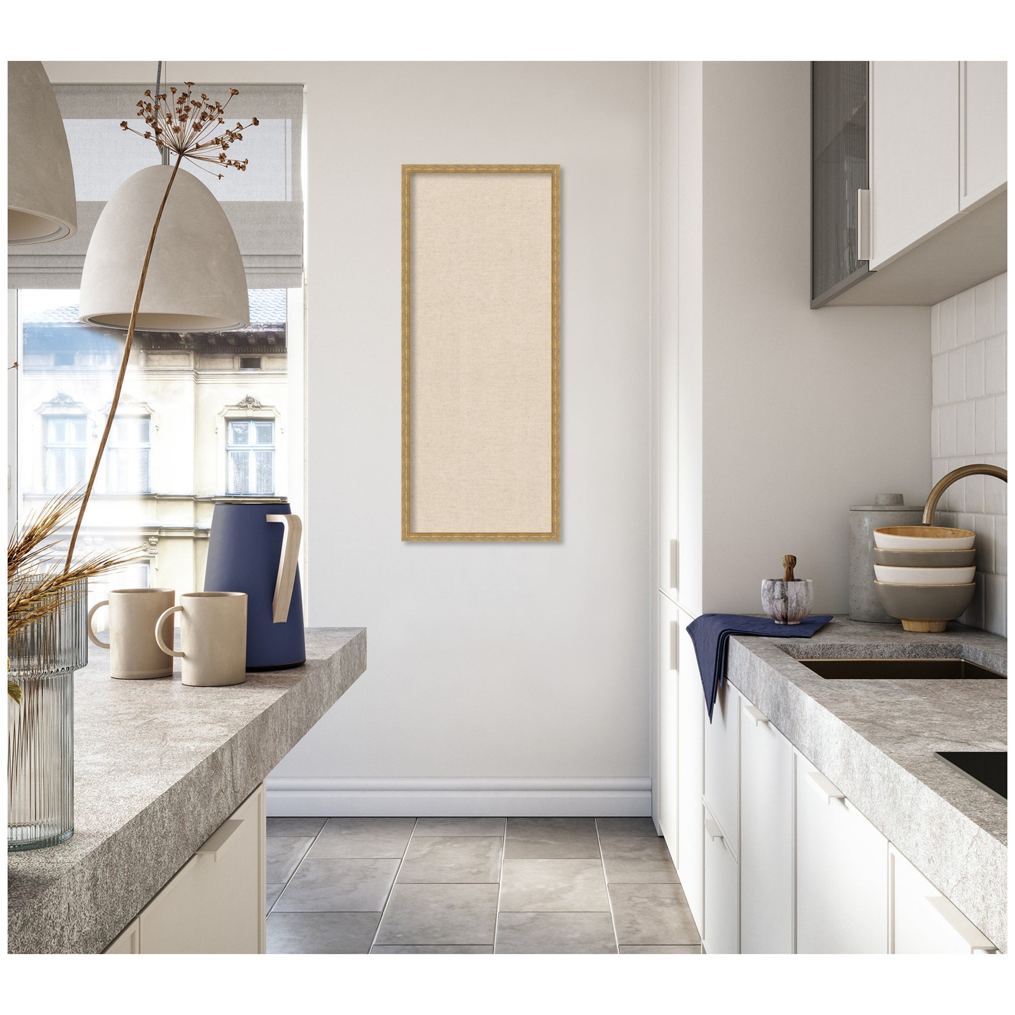 Pinboard 18x42 Mila Dark Gold 6