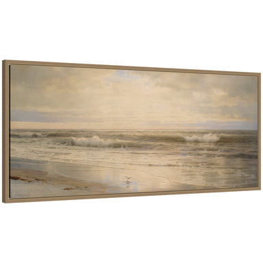 Framed Canvas Sylvie Dark Gold 40x18 1