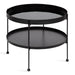 Coffee Table 26" Diameter Black 1