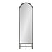 Freestanding Mirror Black 18x58 2