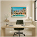 Framed Canvas Sylvie Natural 33x23 5