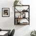 Accent Shelf Natural Black 24x32x9 7