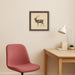 Mounted Canvas Hardwood Wedge Mocha 11x11 5