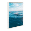 Sylvie Blue Ocean Framed Canvas by Stephanie Klatt