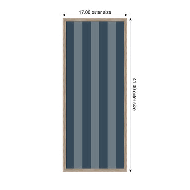 Pinboard Hardwood Wedge White Wash 17x41 2