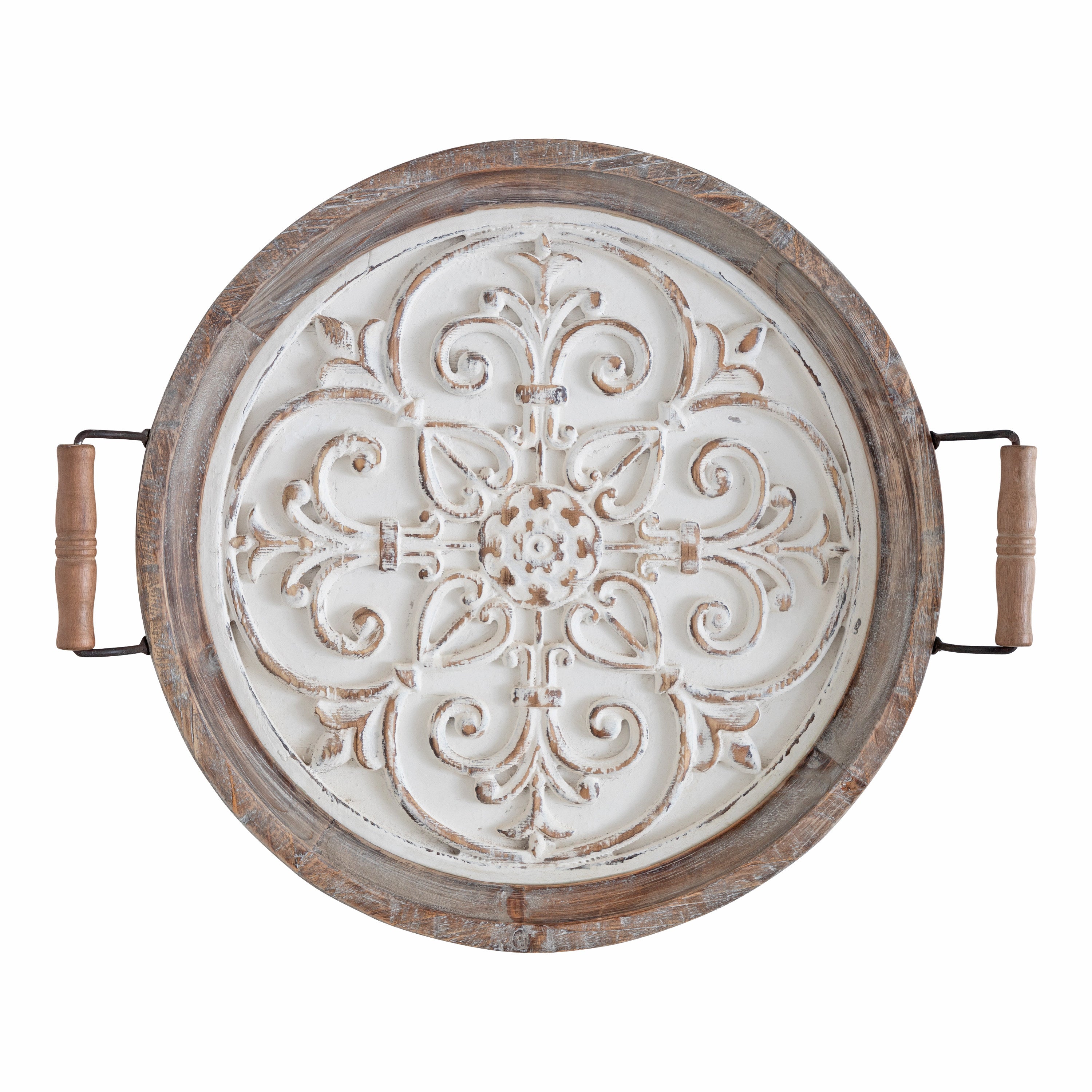 Hillrose Wood Decorative Tray