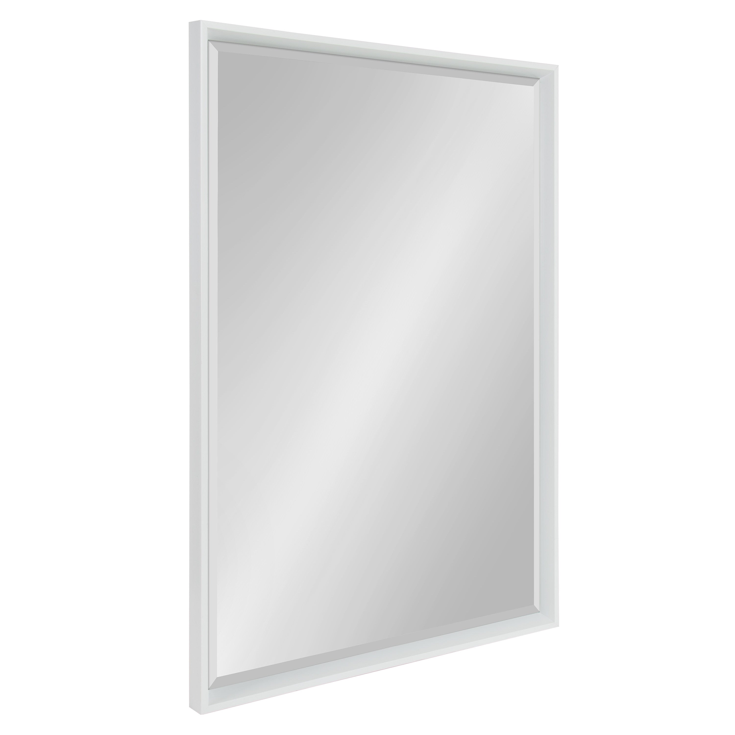 Decorative Wall Mirror White 25.5x37.5 1