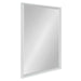 Decorative Wall Mirror White 25.5x37.5 1