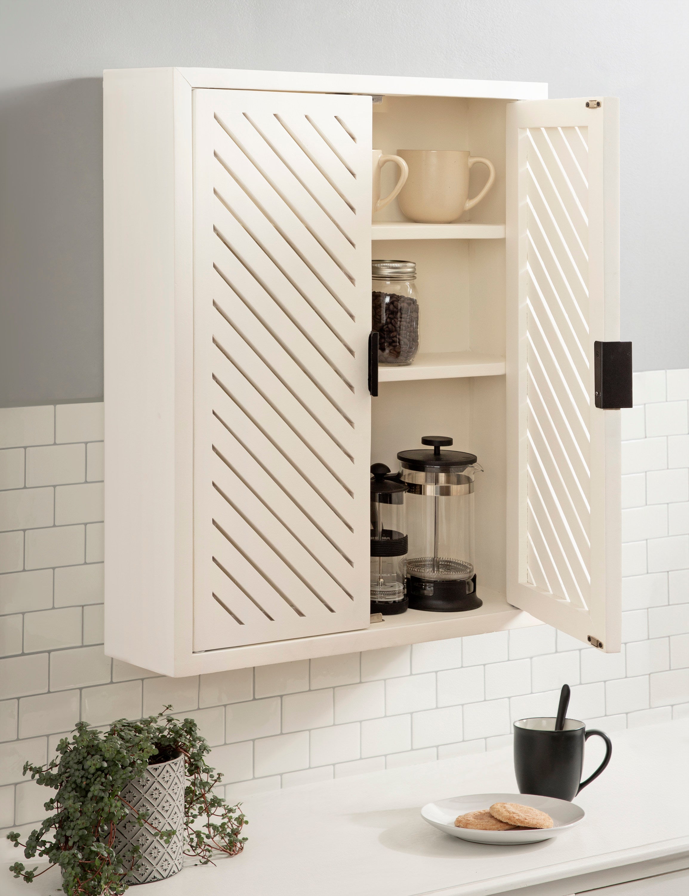 Cabinet White 22x7x28 8
