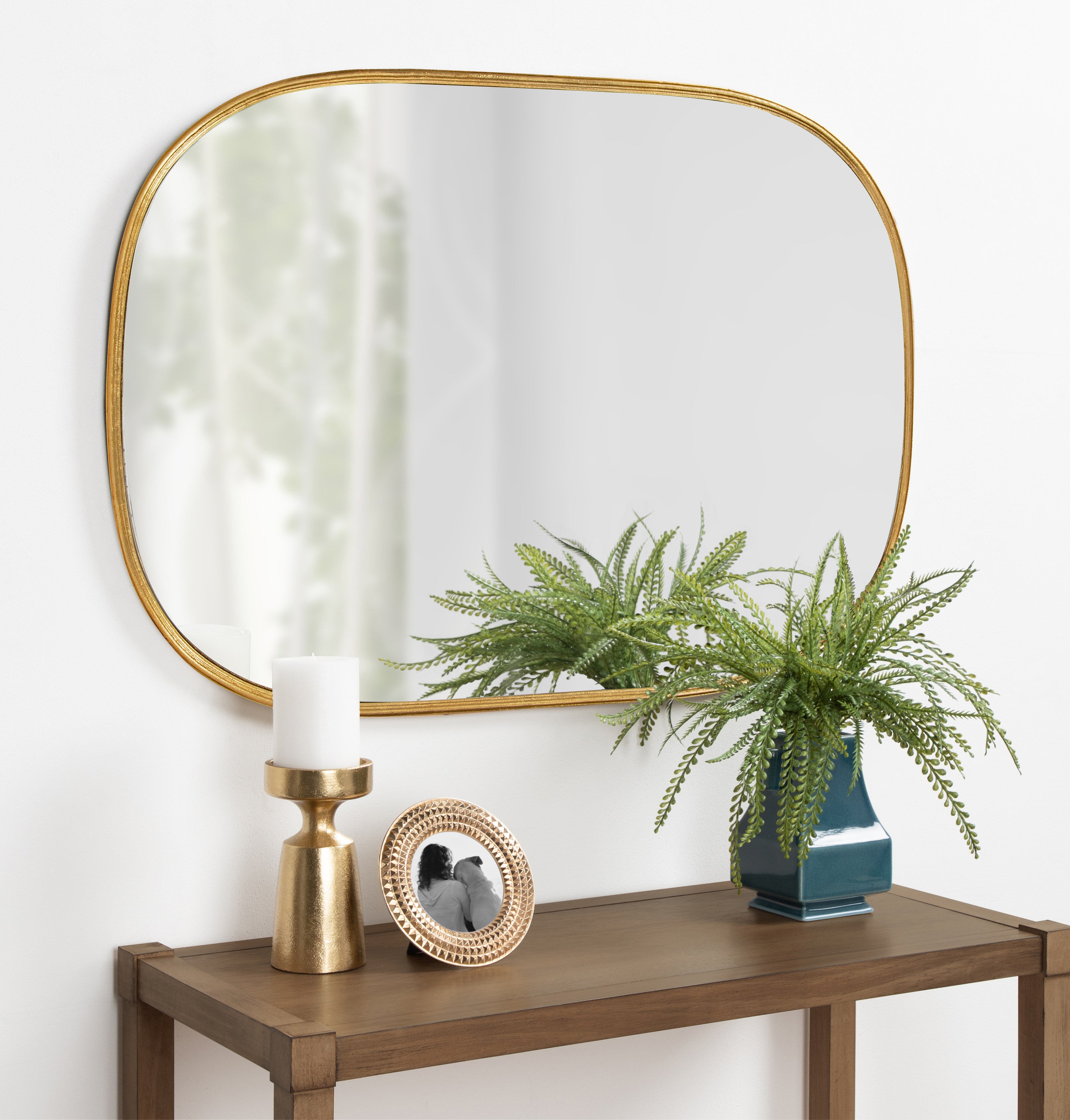 Capsule Mirror Gold 24x36 6