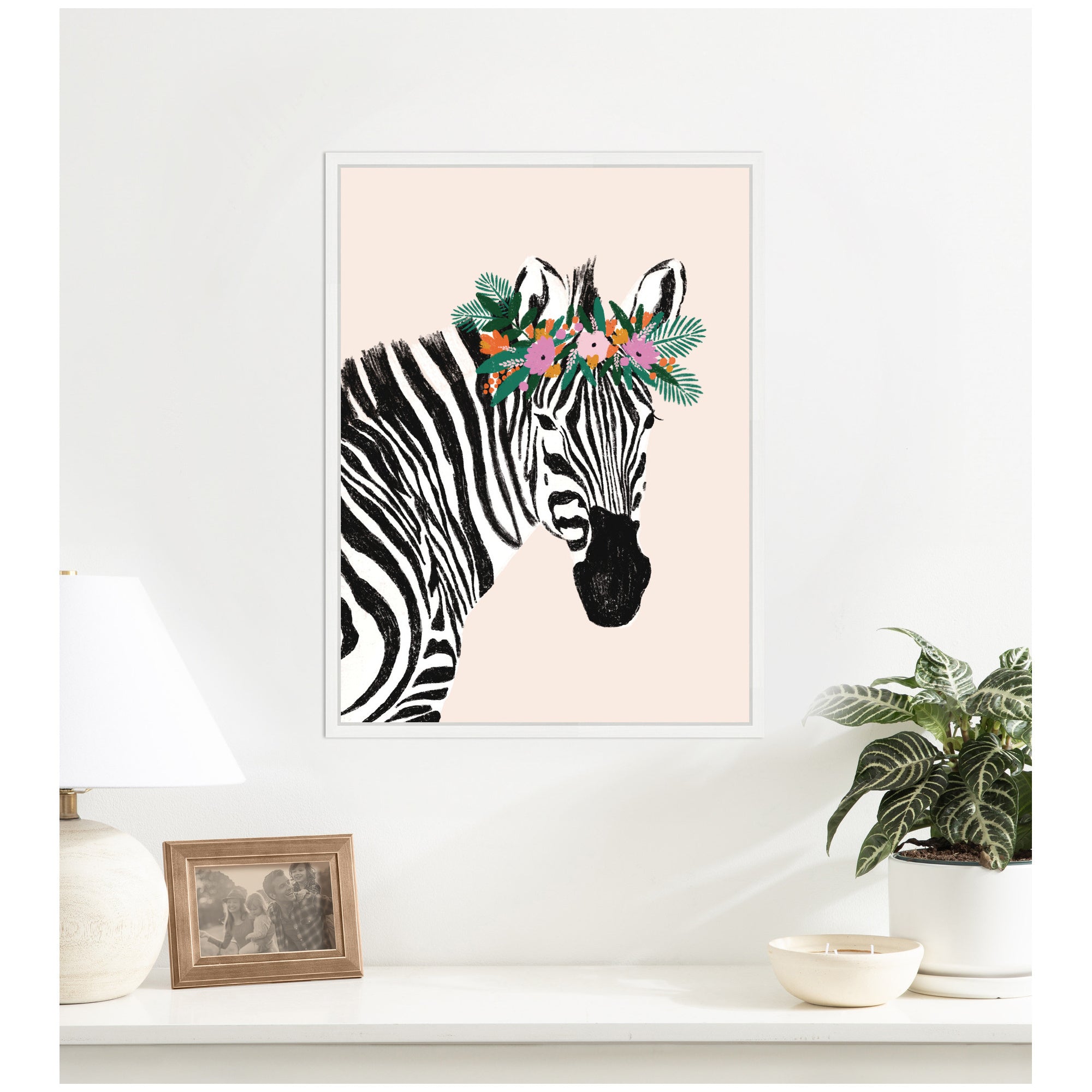 Framed Canvas Sylvie White 18x24 7