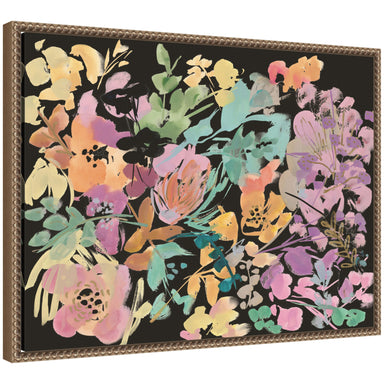 Framed Canvas 24x18 Sylvie Beaded Dark Gold 1