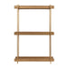 Accent Shelf Gold 20x7x30 4