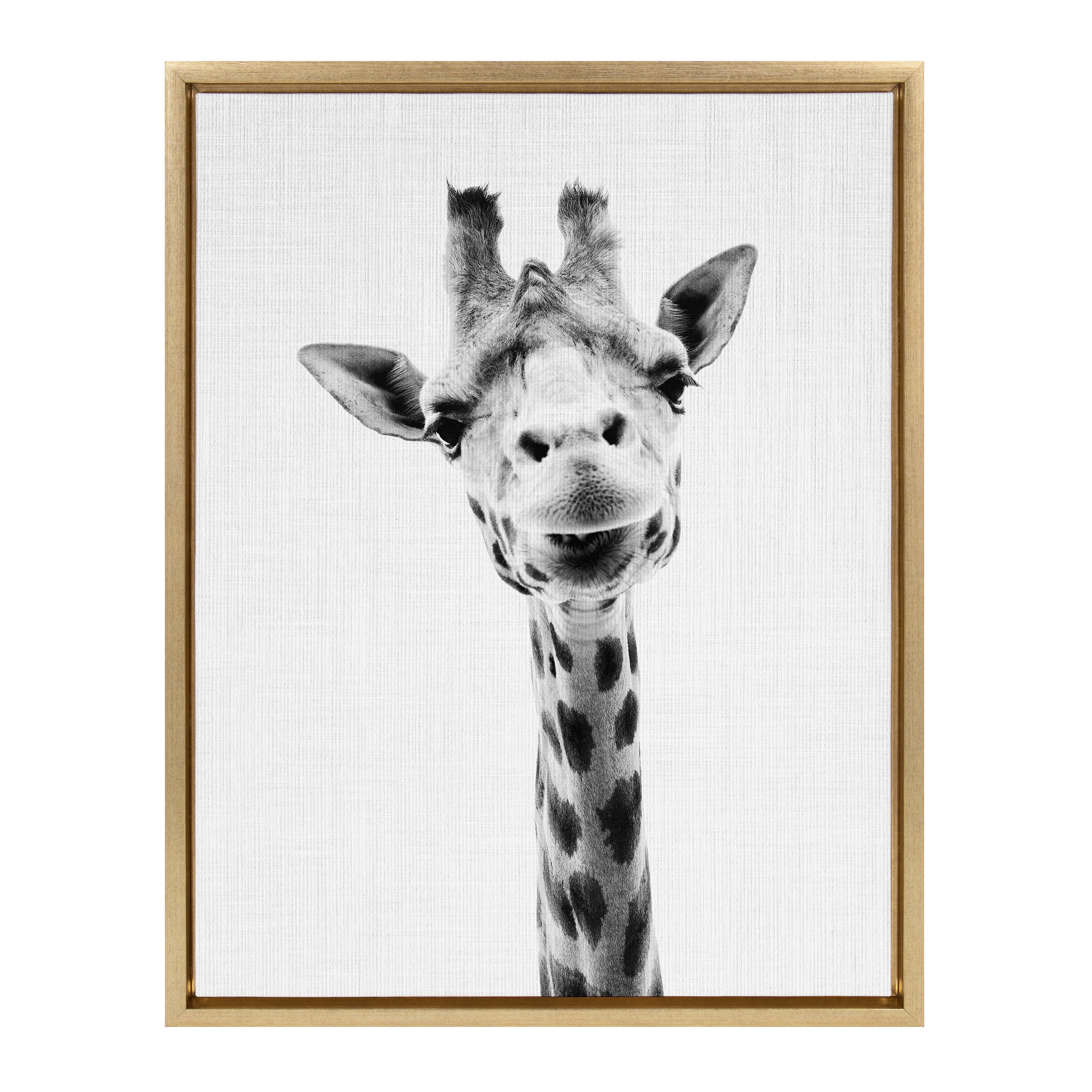 Framed Canvas Sylvie Bright Gold 18x24 1