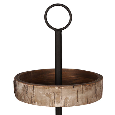 Tiered Tray Brown 16" Diameter 2