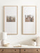 Wall Frame Natural 14x30 matted to 8x10 7