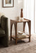Side Table Walnut Brown 16x14x22 7
