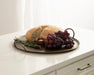 Serving Tray Gold 16" Diameter 6