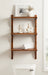 Accent Shelf Walnut Brown 18x9x32 6