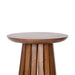 Drink Table Walnut Brown 12x12x22 3