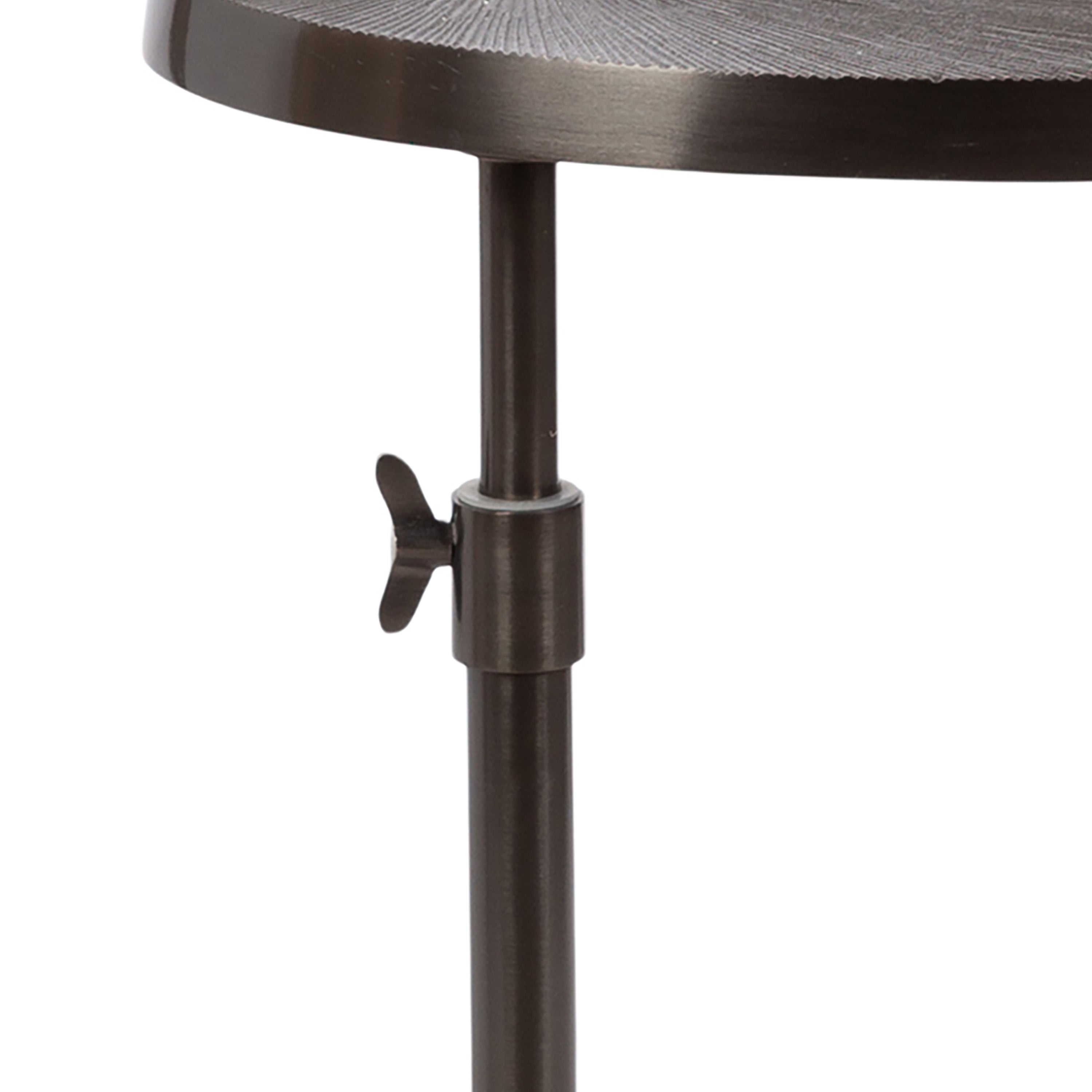 C Table Pewter 15x10x28 6