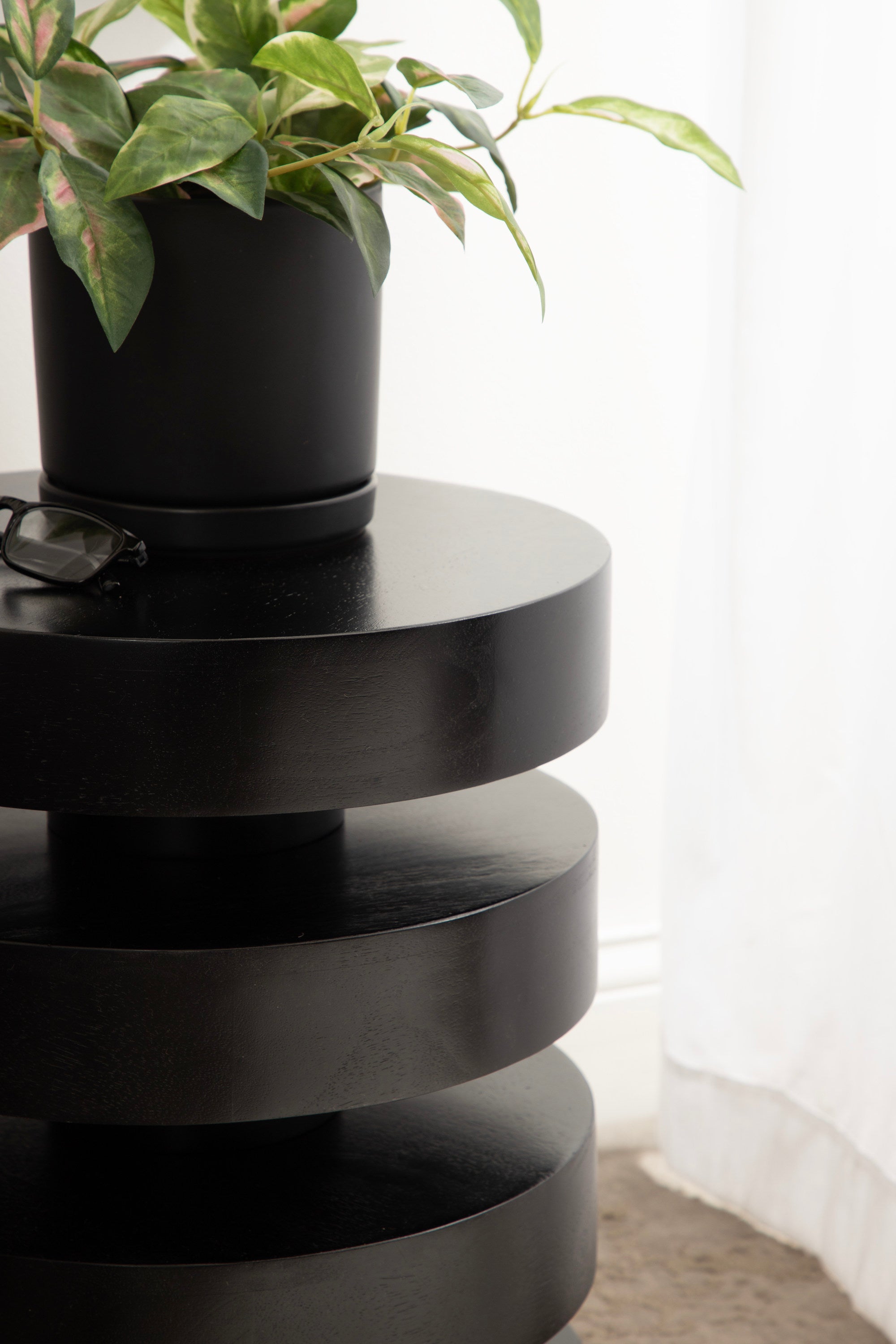 Omar Round Side Table