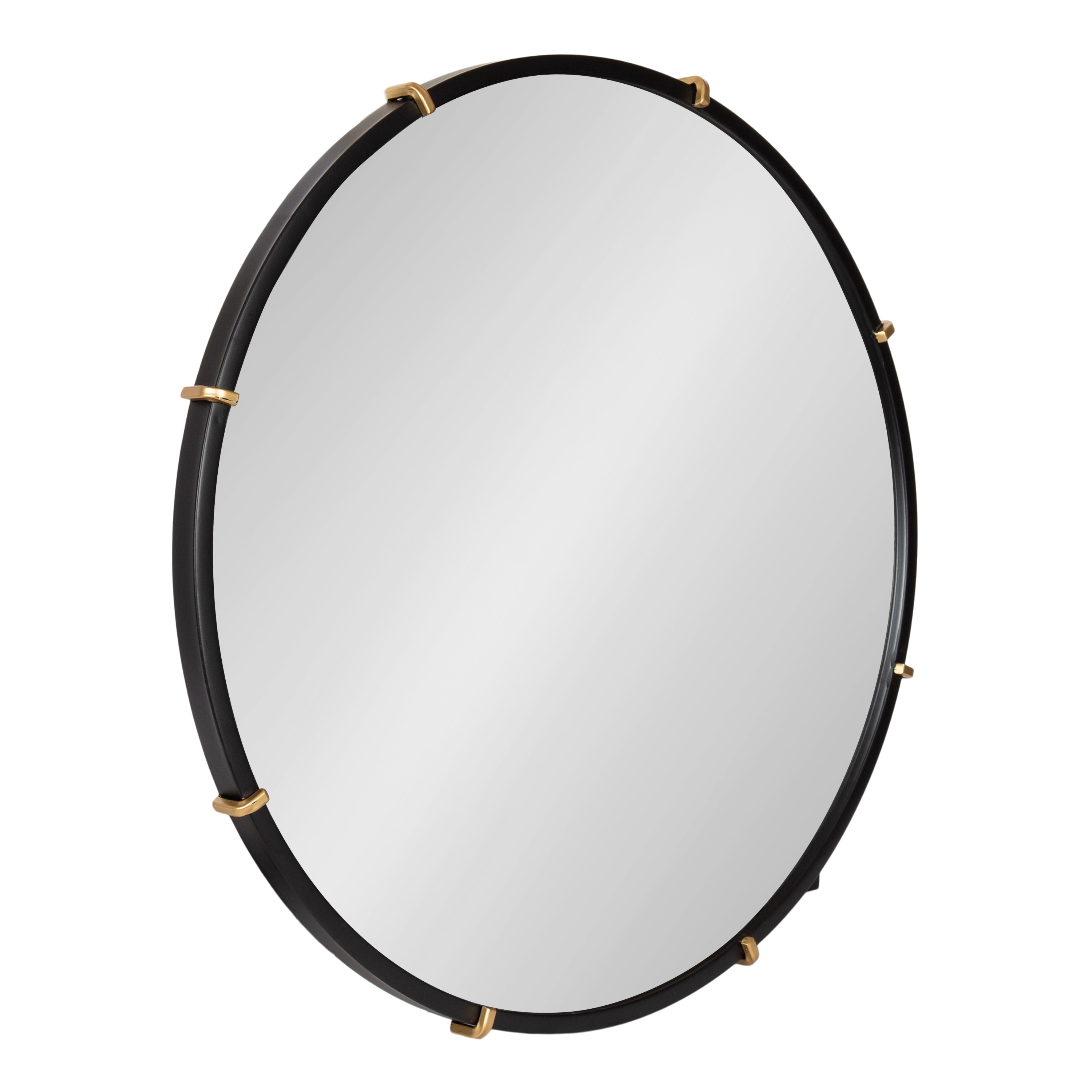 Venturi Round Metal Mirror