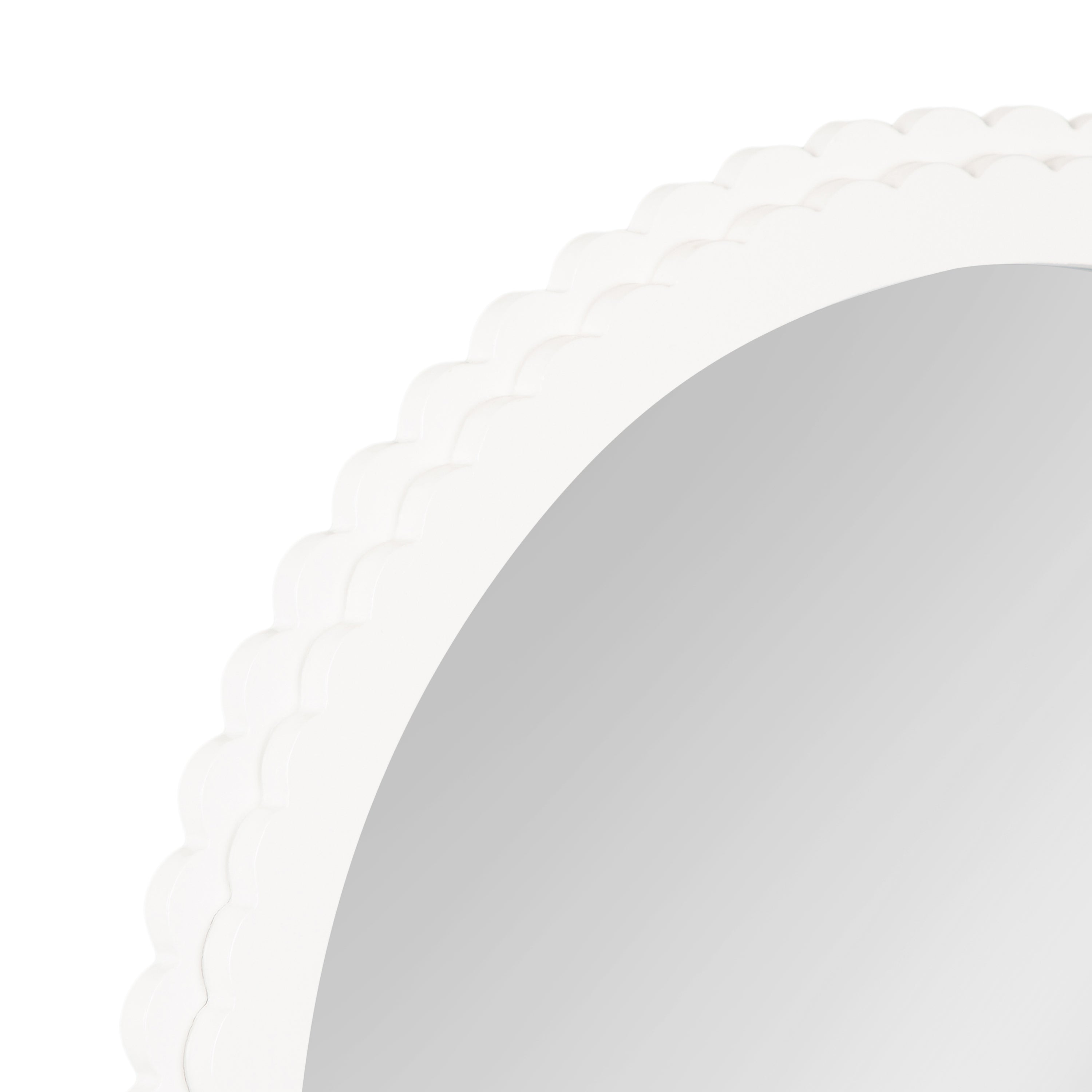 Arch Mirror 20x30 White 3
