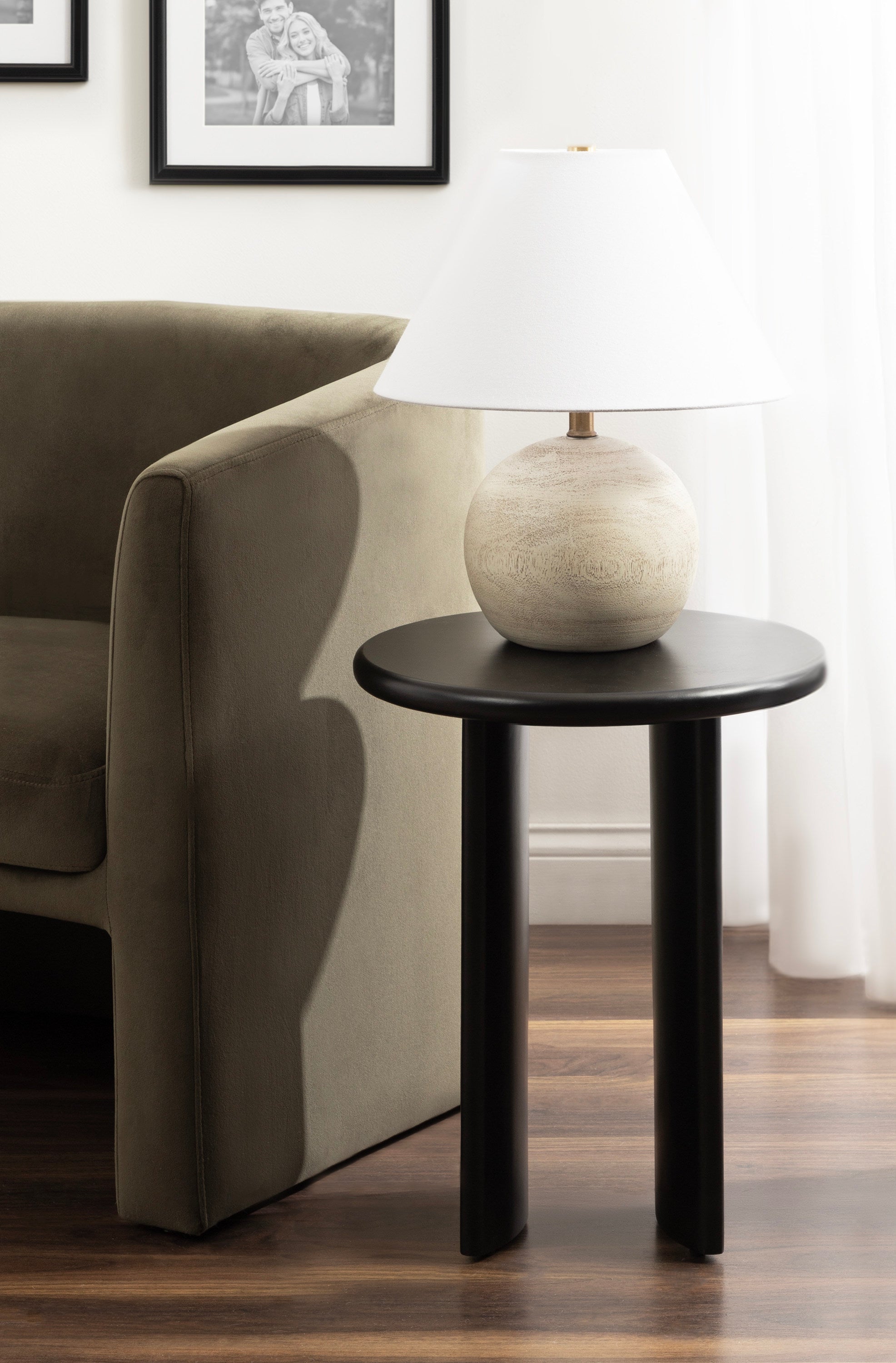 Erys Wood Side Table