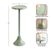 Drink Table Green 9x9x23 2
