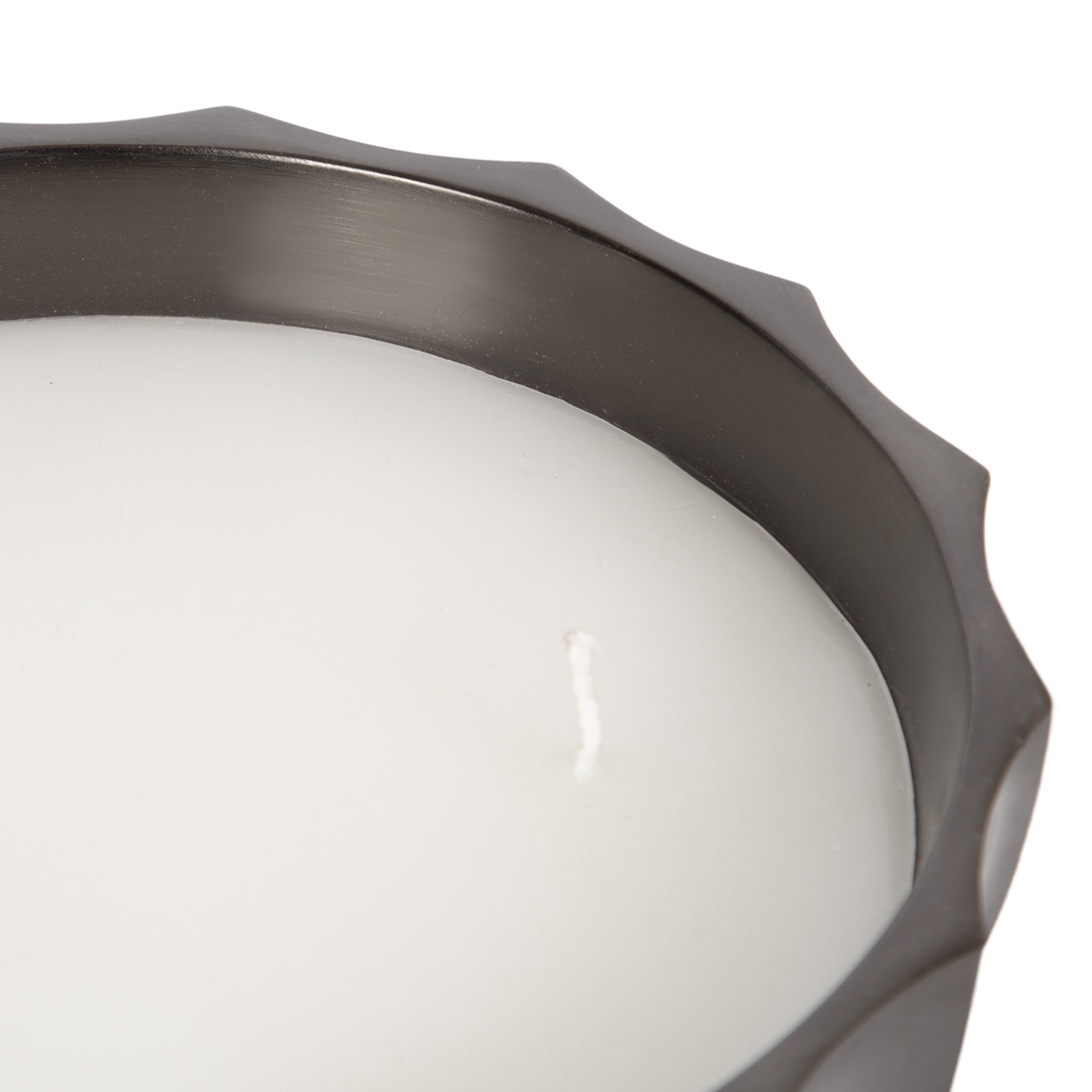 Candle Pewter 8" Diameter 5