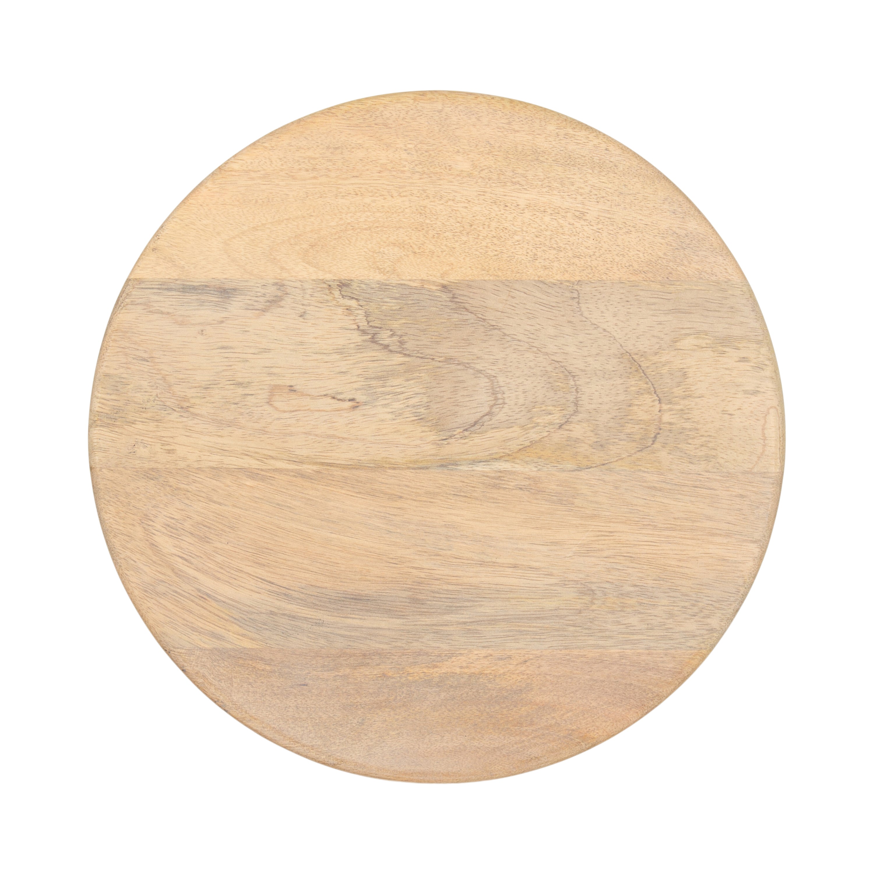 Side Table Natural Beige 12x12x22 4