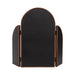 Functional Mirror Walnut Brown 32x28 4