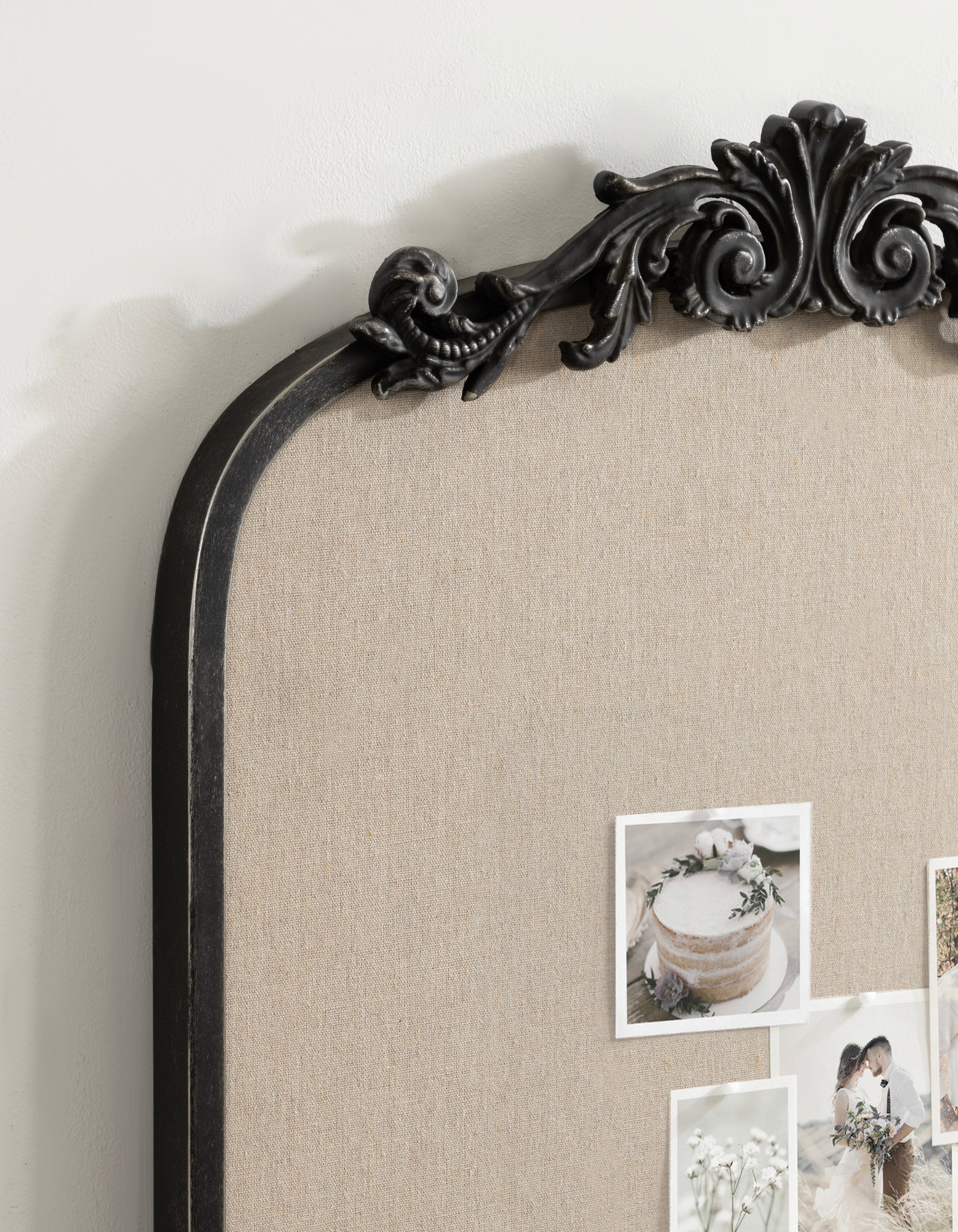 Kate and Laurel Arendahl Vintage Decorative Arched Pinboard, 19 x 31 ...