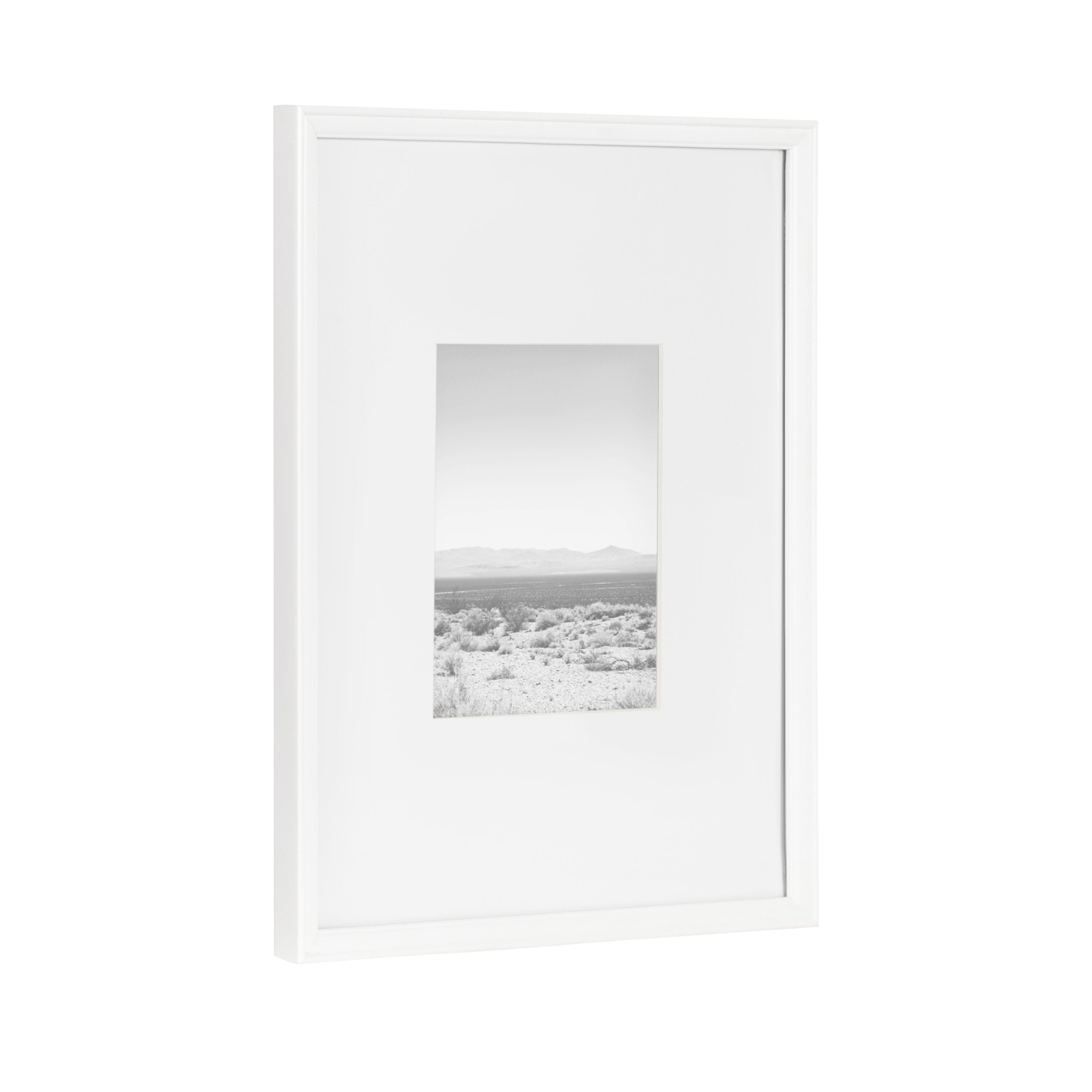 Wall Frame White 16x20 matted to 8x10 5