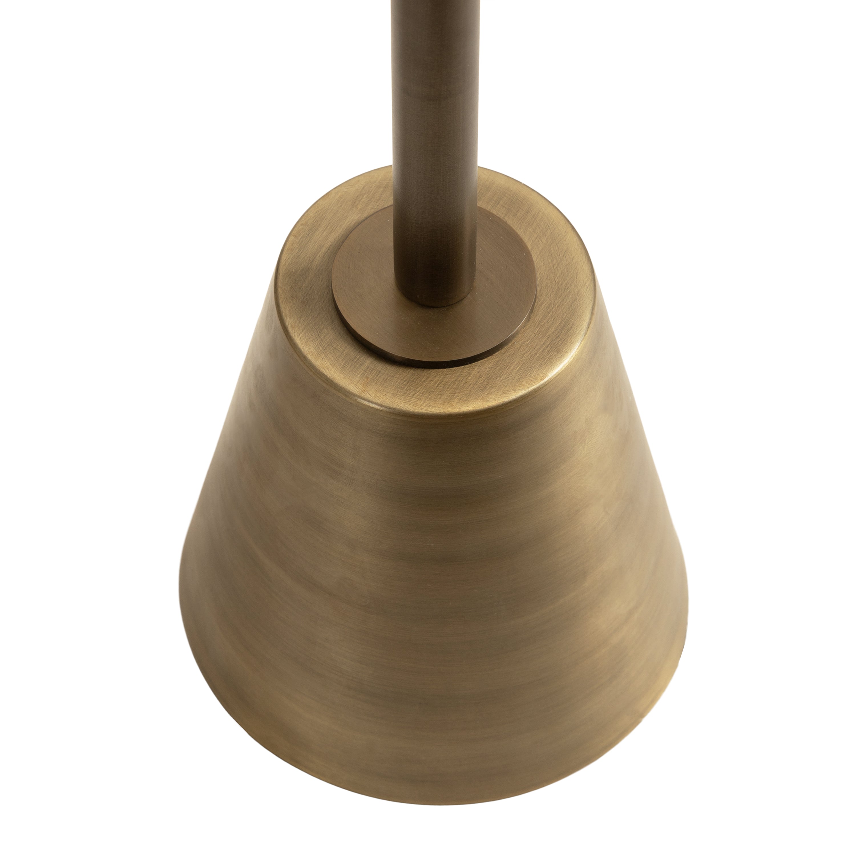 Tira Wavy Organic Stone and Metal Table