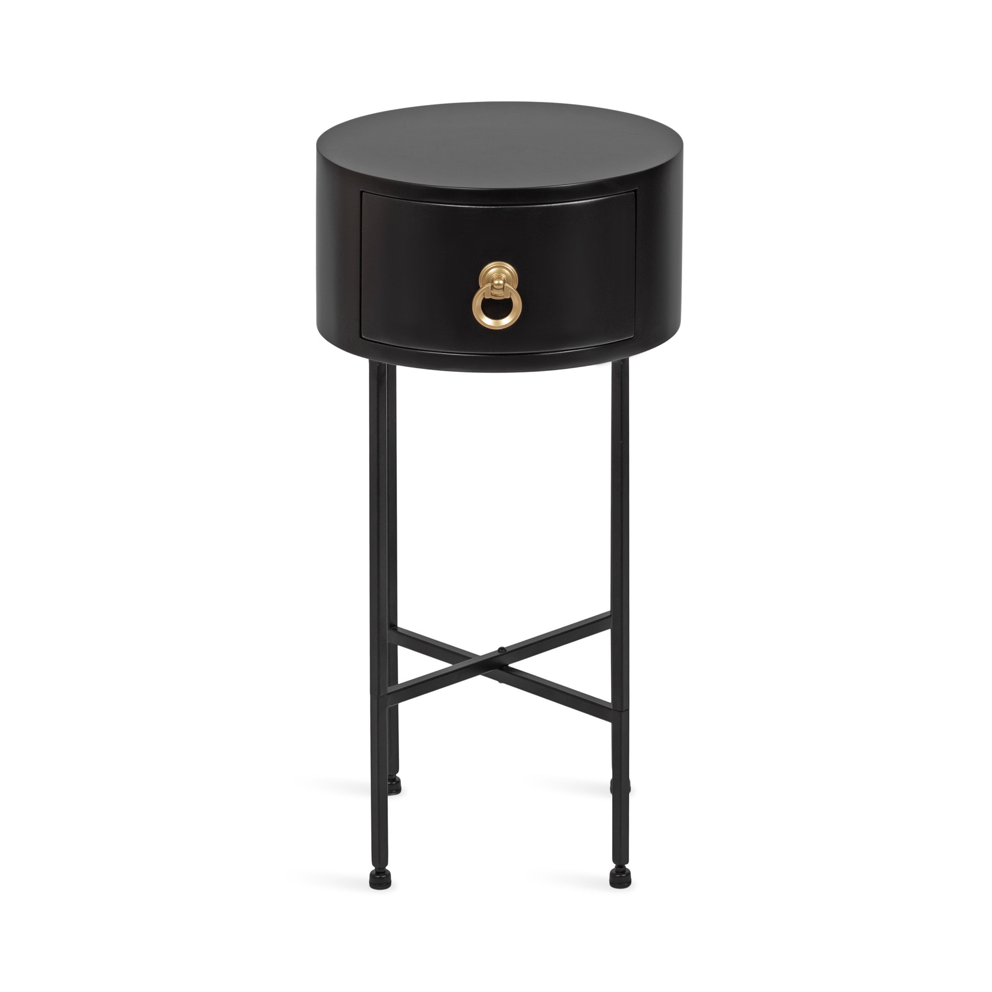 Decklyn Glam Round Side Table