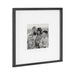 Wall Frame 16x16 matted to 8x8 Black 5