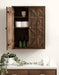 Cabinet Brown 22x7x28 8