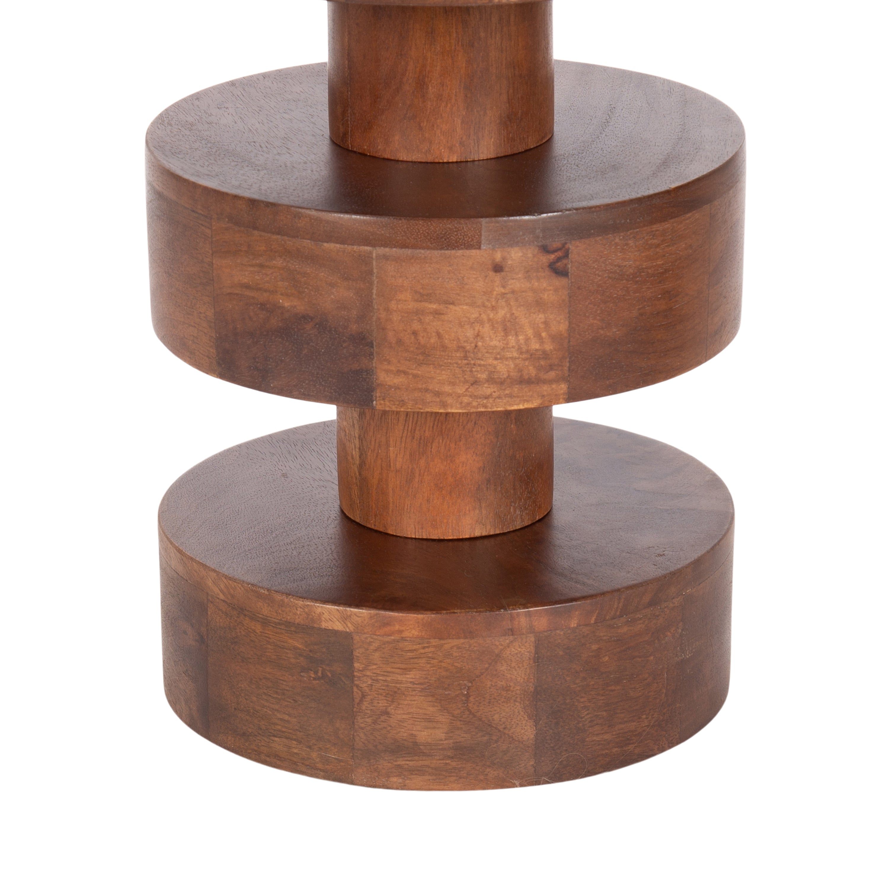 Drink Table Walnut Brown 9x9x20 5