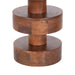Drink Table Walnut Brown 9x9x20 5