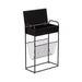 Side Table Black 19x9x26 5