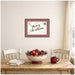 Framed Canvas Sylvie Walnut 24x18 6